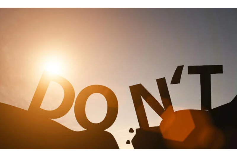 13 Lessons In What NOT To Do In Your Business